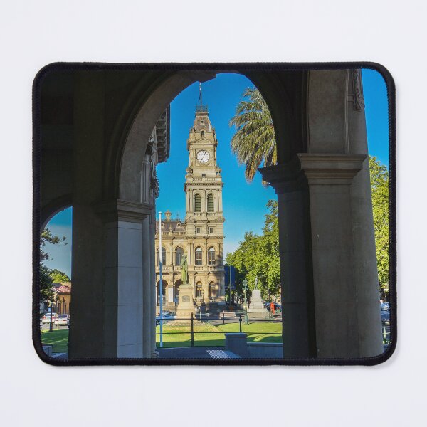 Item preview, View the Old Town Hall from the Soldiers Memorial - Bendigo designed and sold by Steven Jodoin.