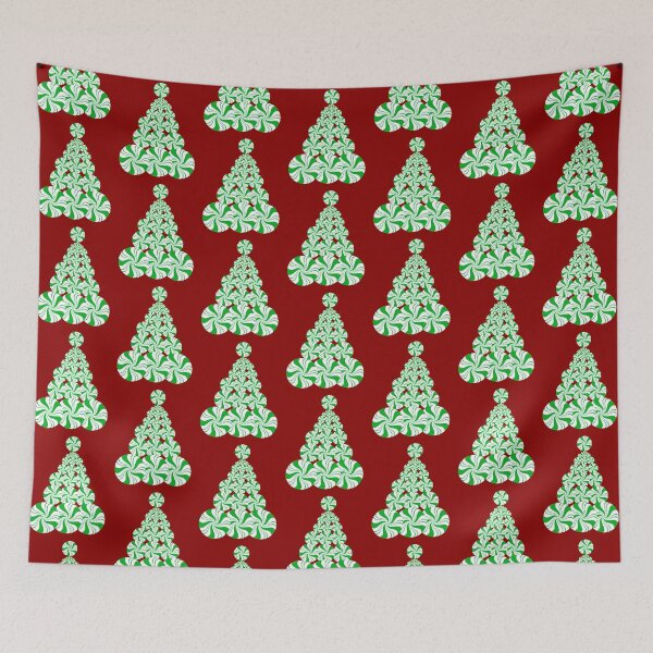 Item preview, Christmas Green Peppermint Tree  designed and sold by Deborah Camp.