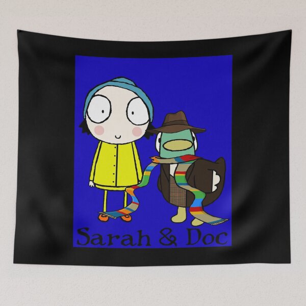 Item preview, Sarah and Doc Canvas Print designed and sold by gruetthetz3.