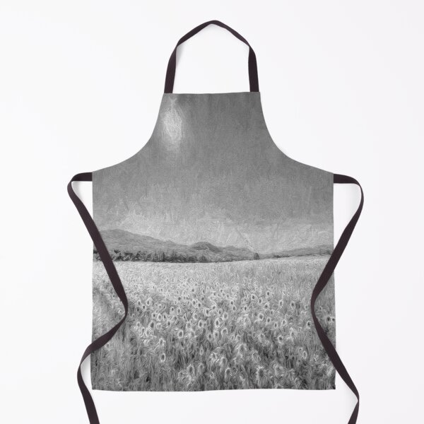 Item preview, Sunflowers In Monochrome Art designed and sold by Londonimages.