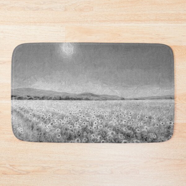 Item preview, Sunflowers In Monochrome Art designed and sold by Londonimages.