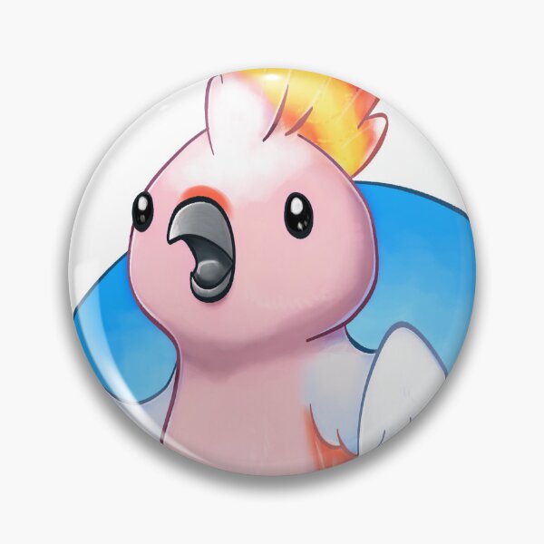 Item preview, ¡Mayor Birb! - Major Mitchell Cockatoo designed and sold by Raptor Goes RAWR! (RadiantGlyph).