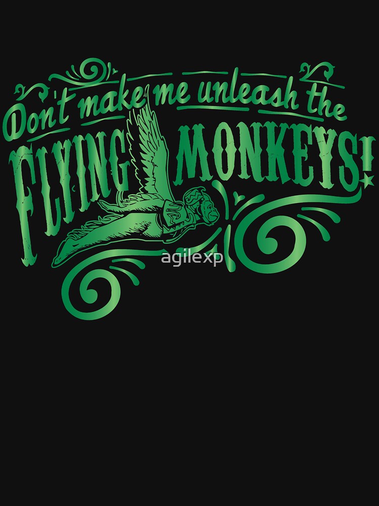 Don't Make Me Unleash the Flying Monkeys - Oz Inspired Collectibles by agilexp