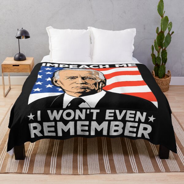 Item preview, Impeach Me I Won't Even Remember Funny Joe Biden designed and sold by KonoMasanori.