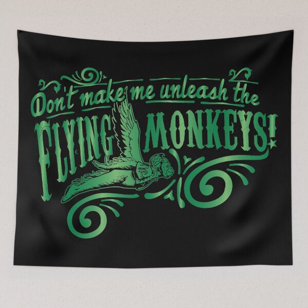 Item preview, Don't Make Me Unleash the Flying Monkeys - Oz Inspired Collectibles designed and sold by agilexp.