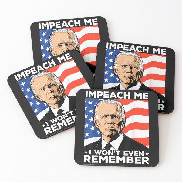 Item preview, Impeach Me I Won't Even Remember Funny Joe Biden designed and sold by KonoMasanori.