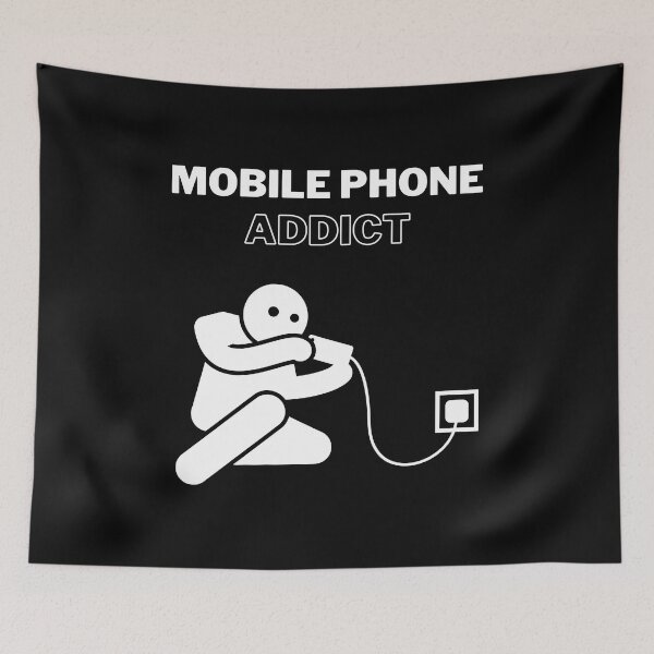 Item preview, Mobile Phone Addiction designed and sold by thesleepbum.