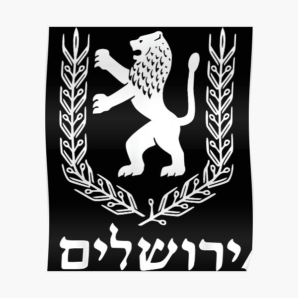 T-Shirt Unisexe « YHWH Lion De Juda » En Hébreu - Coton, Coupe Classique, Multicolore