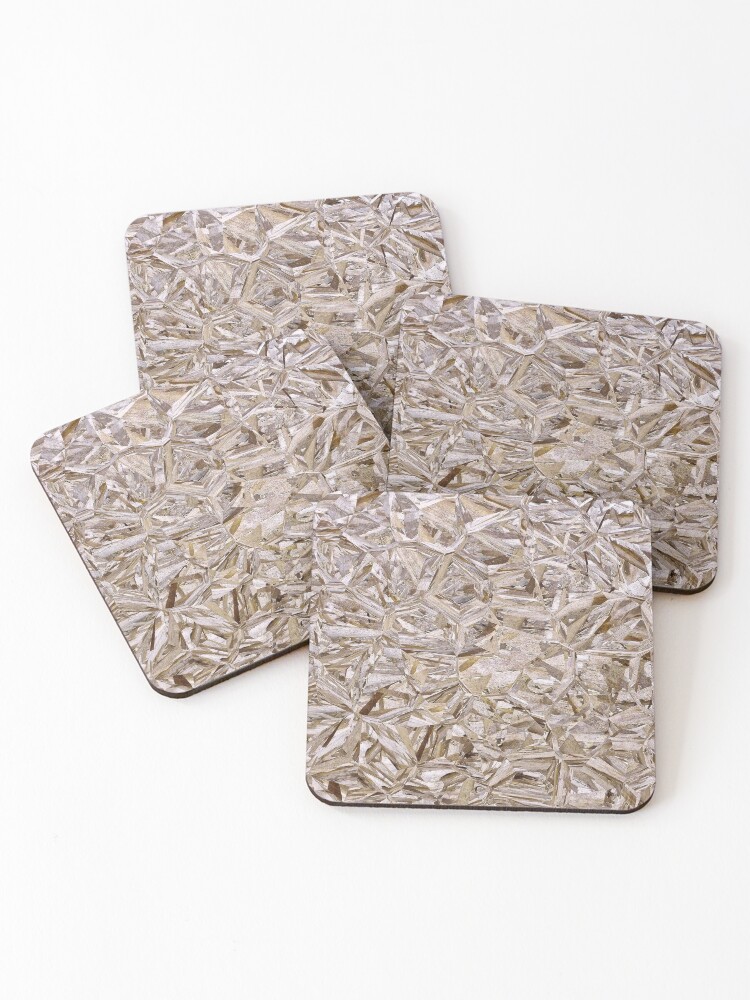 Thumbnail 1 of 5, Coasters (Set of 4), Construction OSB Plywood Texture designed and sold by Garaga.