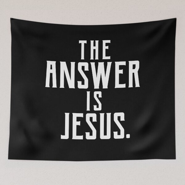 Item preview, The Answer Is Jesus designed and sold by Angela Dow.