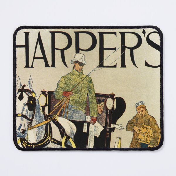 Item preview, American Magazine HARPER'S NOVEMBER 1893 Poster Art by Edward Penfield designed and sold by retroposters.