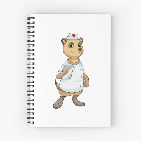 Item preview, Meerkat as Nurse with Heart designed and sold by Snabdesign84.