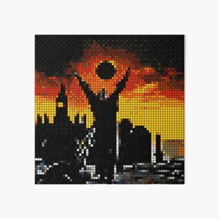 Praise The Pixel Art Board Print