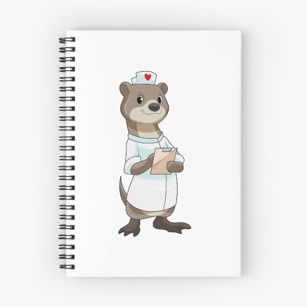 Item preview, Otter Nurse Clipboard designed and sold by Snabdesign84.