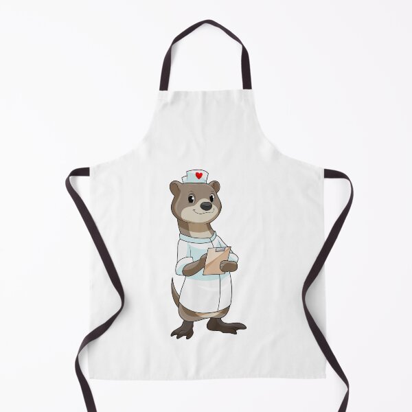 Item preview, Otter as Nurse with Heart designed and sold by Snabdesign84.