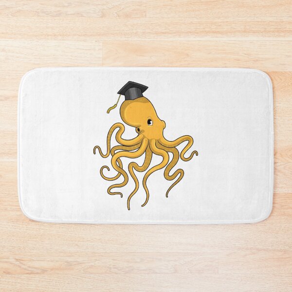 Item preview, Octopus as Student with Diploma designed and sold by Snabdesign84.