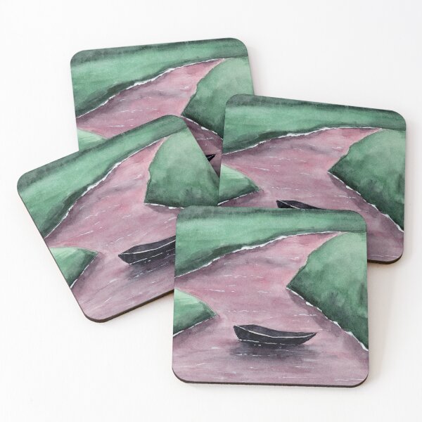 Item preview, Pink River Boat designed and sold by Pattokarts.
