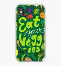 Eat Your Veggies iPhone Case