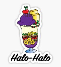 Halo Halo Sticker