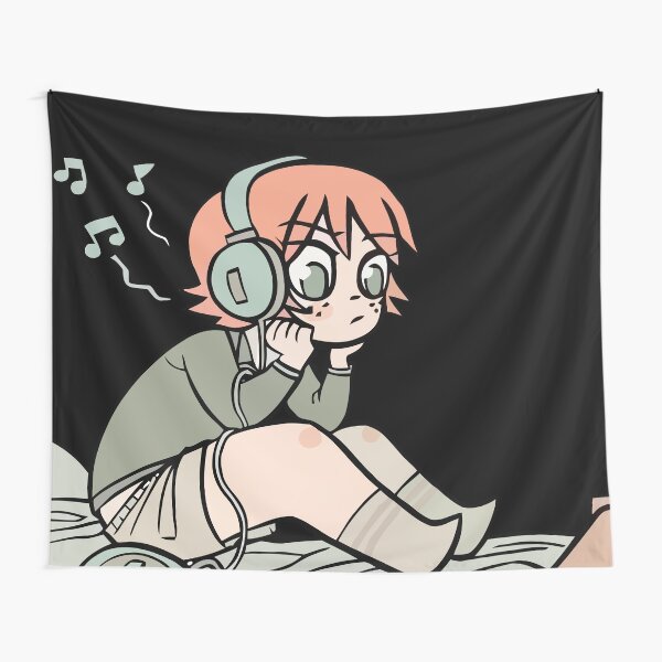 The Wonderful World of Kim Pine (No Text) Tapestry