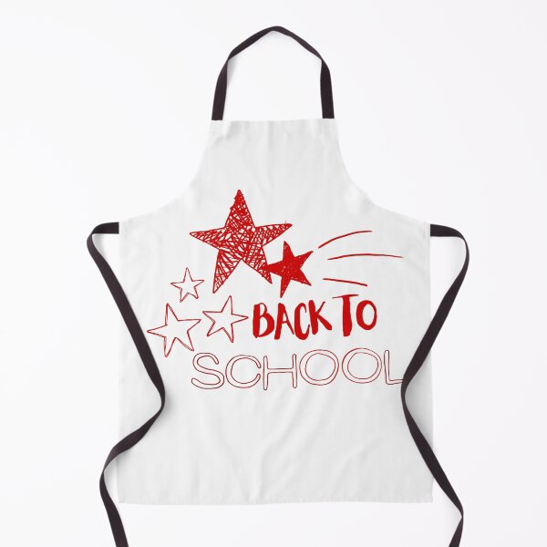 Item preview, Back to school, hearts and stars. Red colorway designed and sold by Lillieoandco.