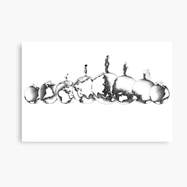 Tic, tac, toc , cycle de vie Impression sur toile