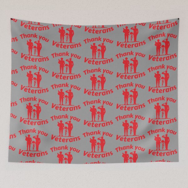 Item preview, Thank You Veterans For Your Service l Veteran US Heart Flag l Veterans Day Gift l  Happy Veterans Day designed and sold by kpluslk.