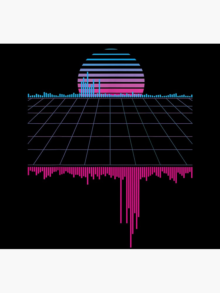 Outrun Synthwave Vaporwave Aesthetic Sunset Poster For Sale By