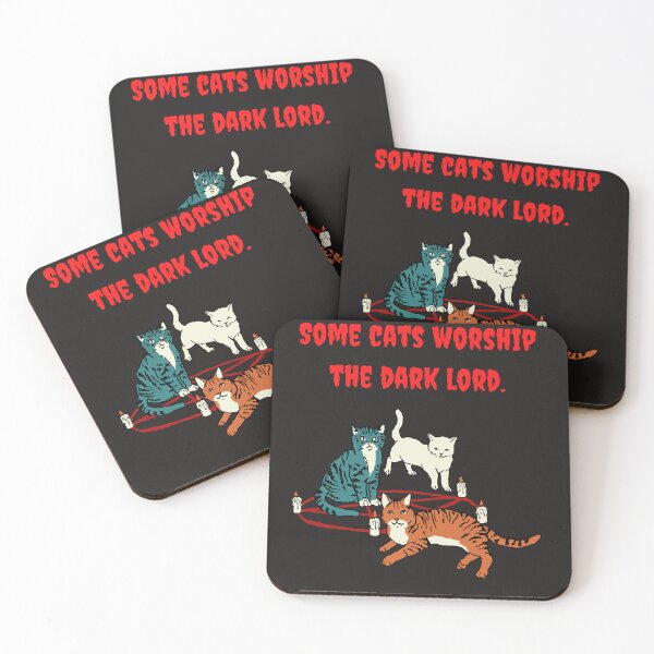 Item preview, Some cats worship the dark lord.  designed and sold by FloridaKeys1984.