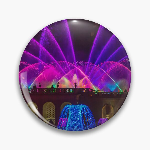 Item preview, USA. Pennsylvania. Longwood Gardens. Colorful Fountain Show. designed and sold by vadim19.