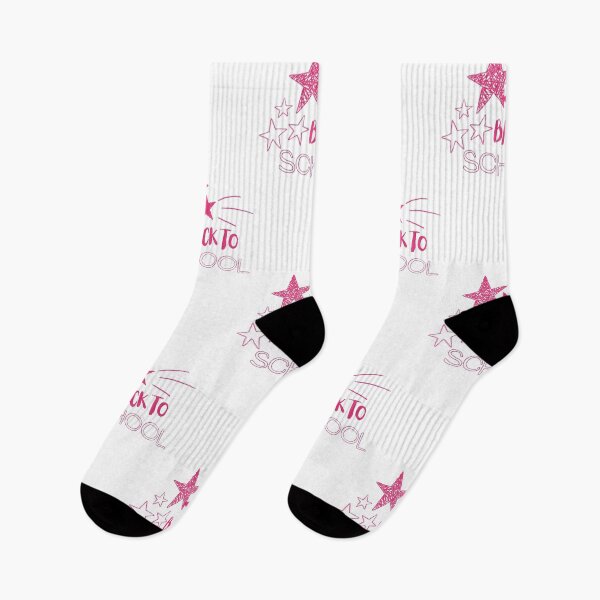 Item preview, Back to school, hearts and stars. Pink colorway designed and sold by Lillieoandco.