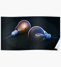 Light bulb Poster