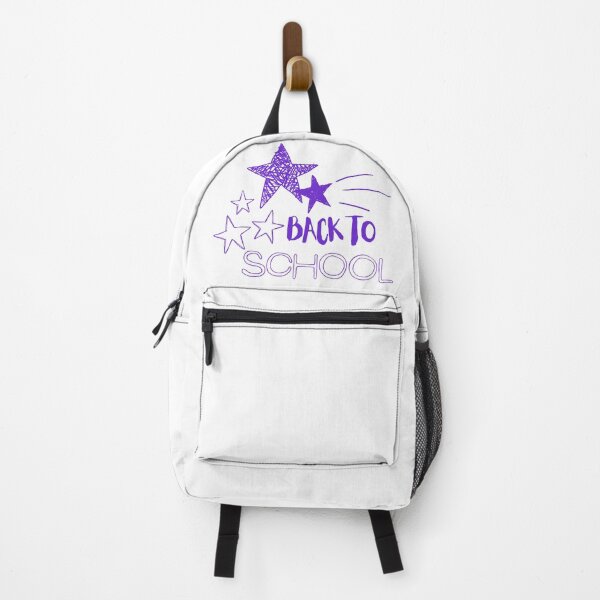 Item preview, Back to school, hearts and stars. Purple colorway designed and sold by Lillieoandco.