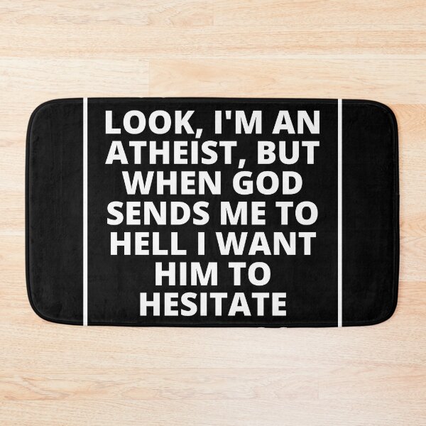 Item preview, Technoblade Atheism Quote designed and sold by Pixelish.