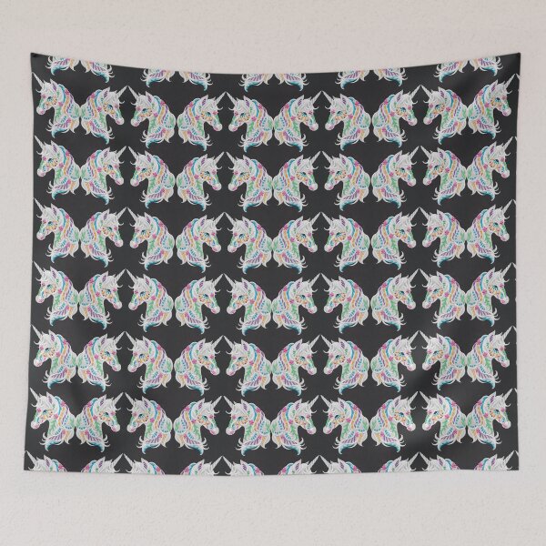 Item preview, Tessellation Abstractica Mosaic 23 -Unicorn designed and sold by BURPdesigns.