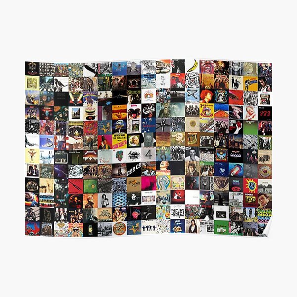 Greatest Rock Albums of All Time Poster