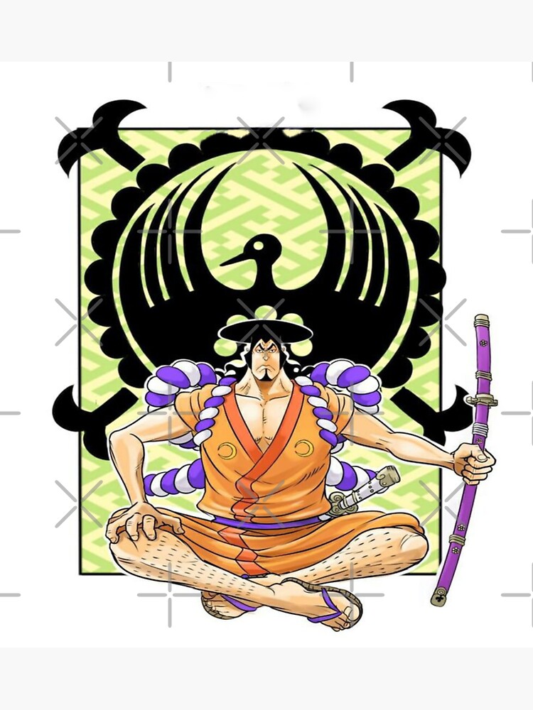 "One Piece Kozuki Oden" Sticker for Sale by graybarton | Redbubble