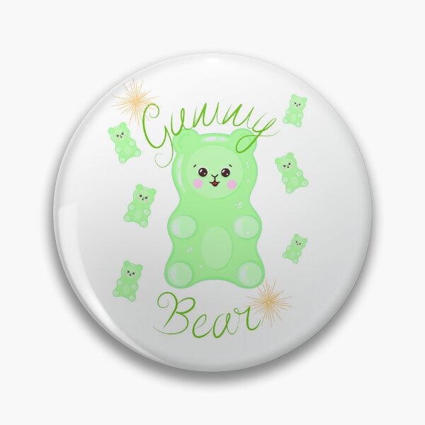 Artikelvorschau, Gummy bear - grünes Gummibärchen entworfen und verkauft von NadjasClothing.