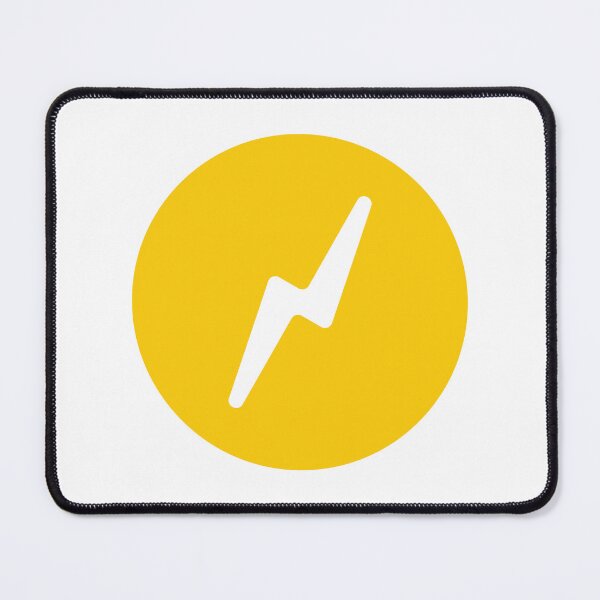Item preview, Lightning Network Lightning Logo (Bitcoin / Lightning Yellow) designed and sold by NautilusMare.