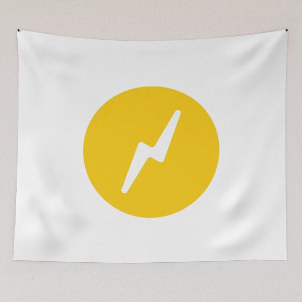 Item preview, Lightning Network Lightning Logo (Bitcoin / Lightning Yellow) designed and sold by NautilusMare.