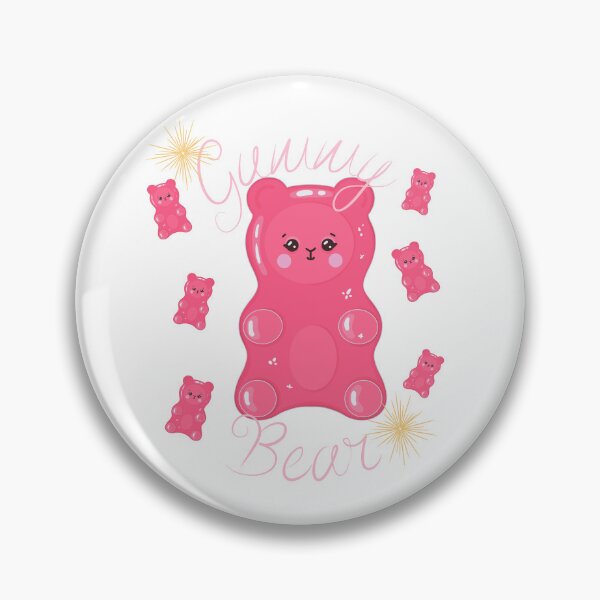 Artikelvorschau, Gummy bear - pinkes Gummibärchen entworfen und verkauft von NadjasClothing.