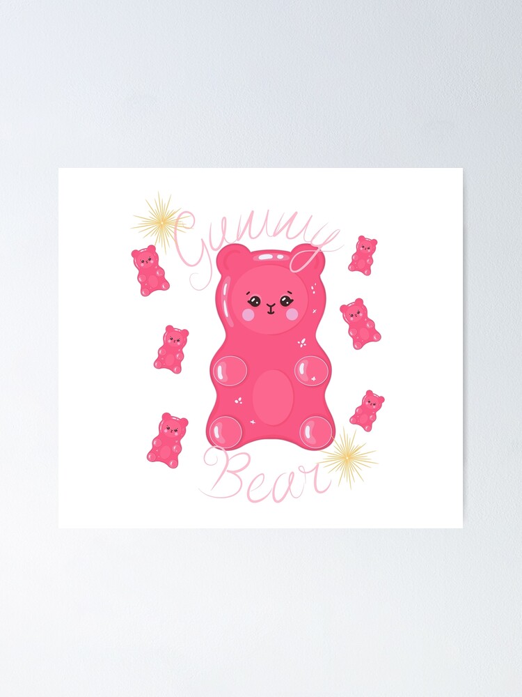 Funny Cute Kids I'm a Gummy Bear Cartoon Gift Sticker for Sale by