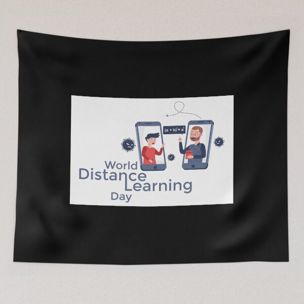 Item preview, World Distance Learning Day Poster designed and sold by gruetthetz3.
