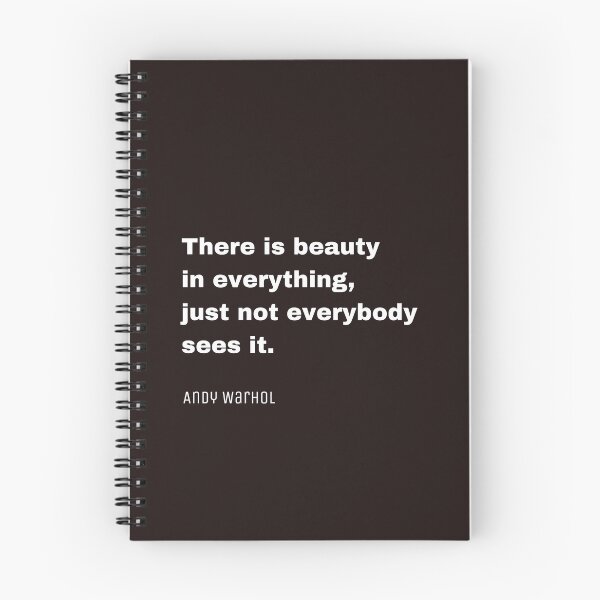 Item preview, Andy Warhol Quote designed and sold by CreateArtStudio.