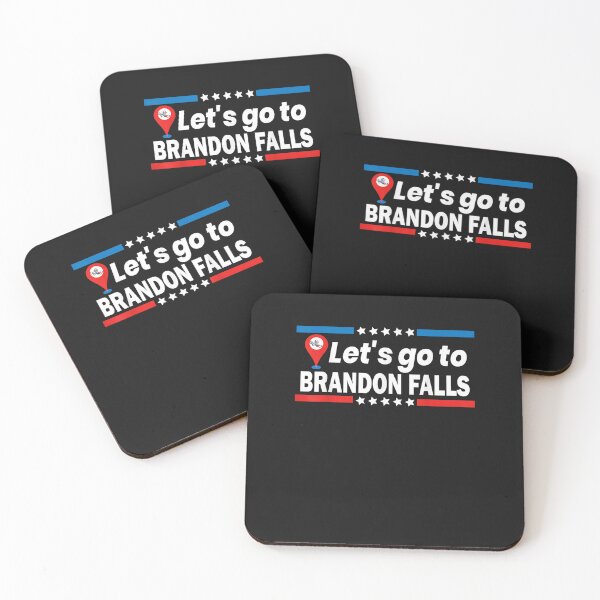 Item preview, Lets go to Brandon Falls Historical Landmark On Map designed and sold by StephanieAyer.