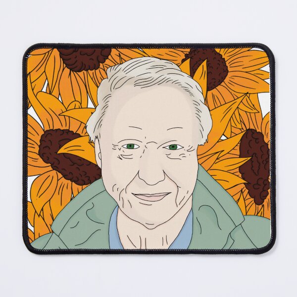 Item preview, David Attenborough Sunflowers designed and sold by FreeOrca.