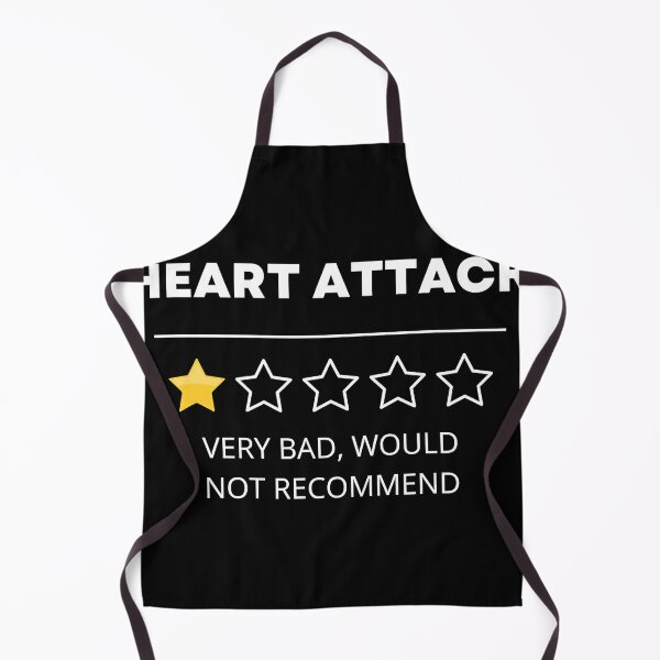 Item preview, Heart Attack Funny Would Not Recommend designed and sold by lagerburkell.