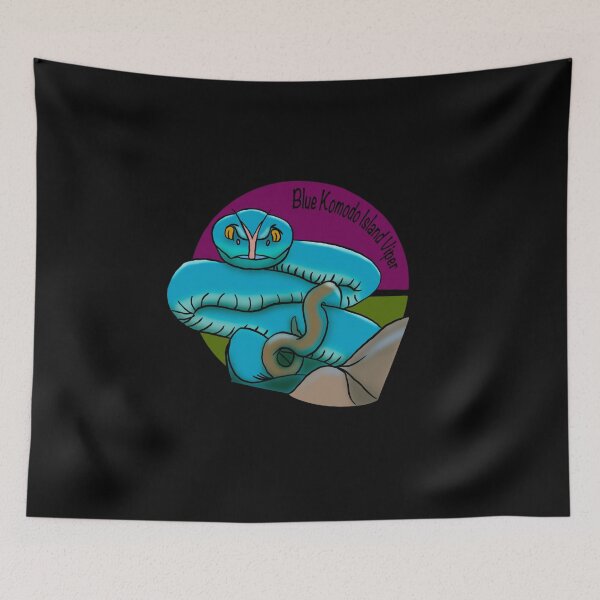 Item preview, Blue Komodo Island Viper designed and sold by IronGator.
