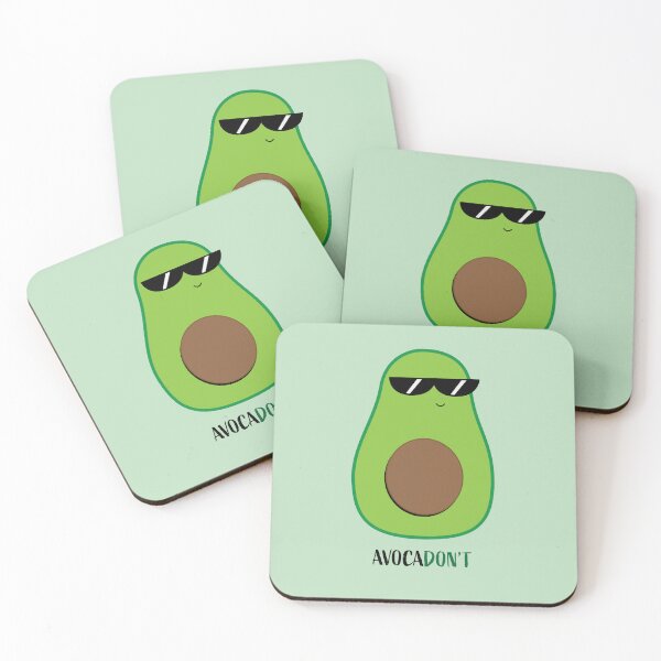 Item preview, Avocadon't Cool Avocado designed and sold by FullOfGrace Design Co..