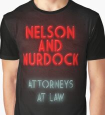 Nelson and Murdock ATTORNEYS AT LAW Graphic T-Shirt